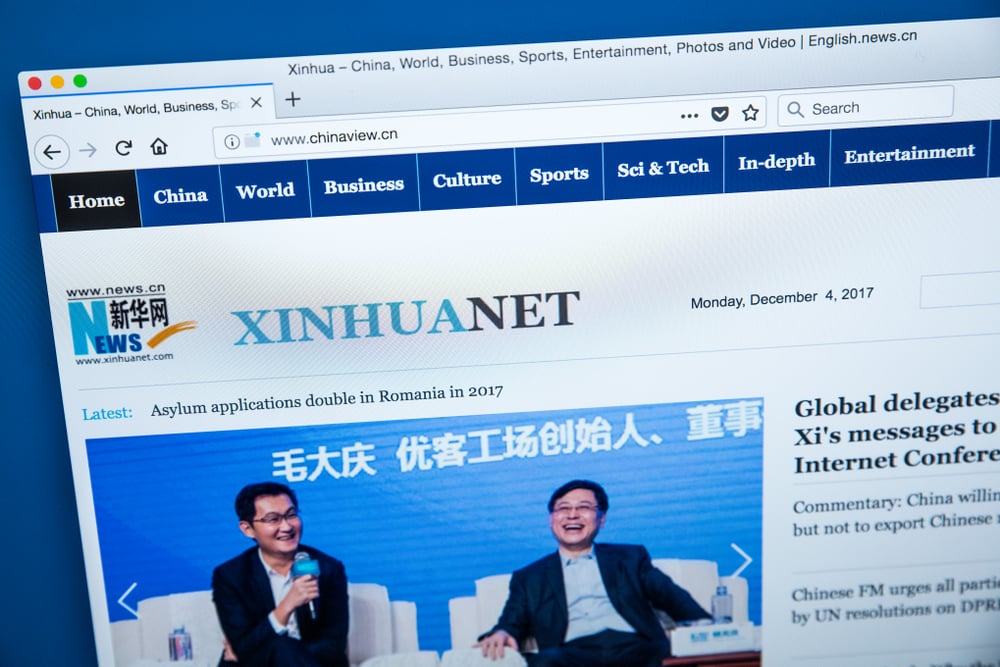 Encouraging news for blockchain in China as Xinhua publish photos as NFTs