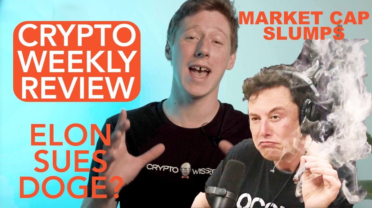 This Week In Crypto: The total Market Cap Drops Below $1 Trillion