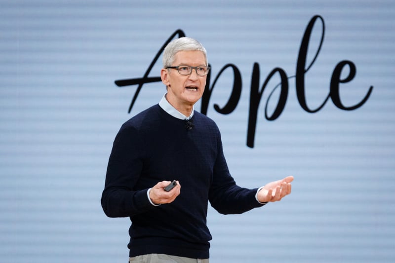Apple’s Tim Cook Becomes The Latest CEO To Admit Holding Cryptocurrency
